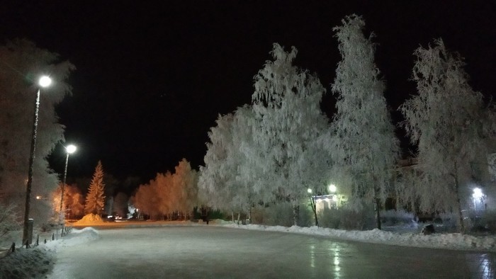 Каток в Шенкурске.